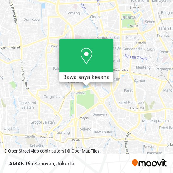 Peta TAMAN Ria Senayan