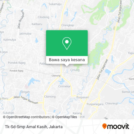 Peta Tk-Sd-Smp Amal Kasih