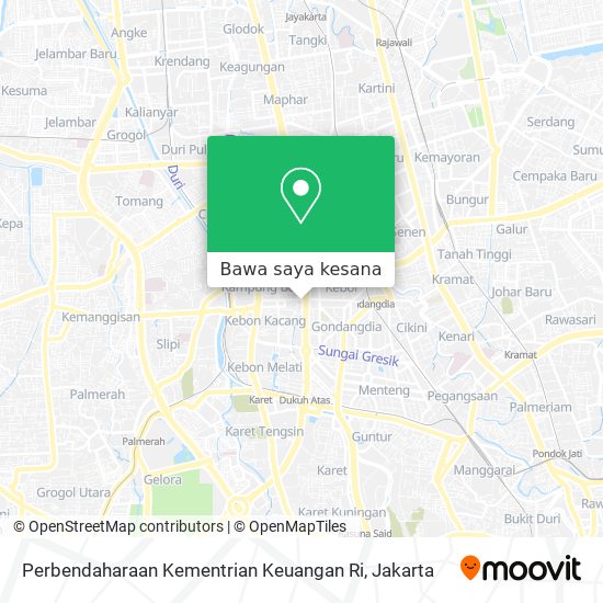 Peta Perbendaharaan Kementrian Keuangan Ri