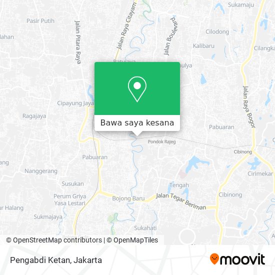 Peta Pengabdi Ketan