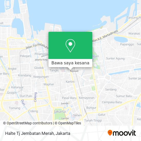 Peta Halte Tj Jembatan Merah