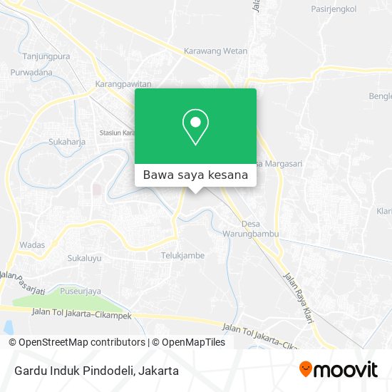 Peta Gardu Induk Pindodeli
