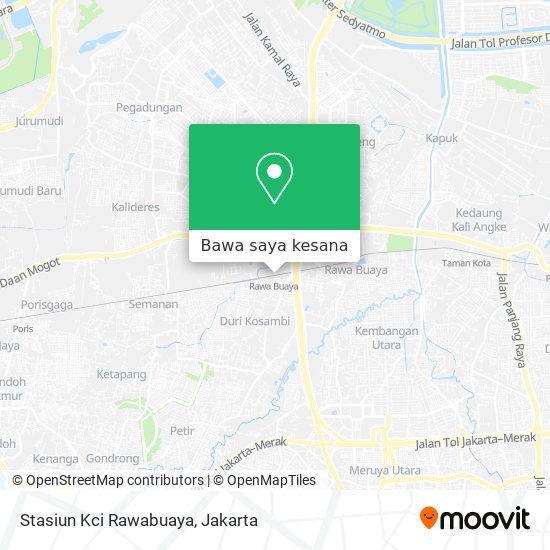 Peta Stasiun Kci Rawabuaya