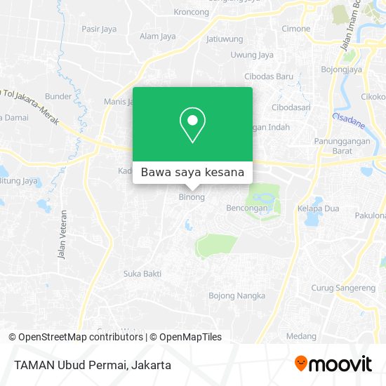 Peta TAMAN Ubud Permai