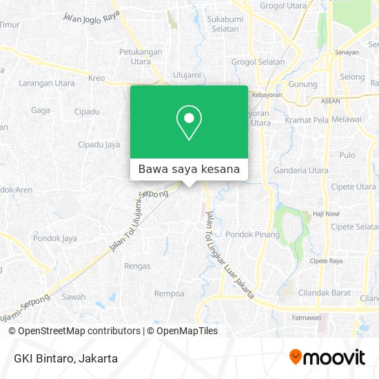 Peta GKI Bintaro