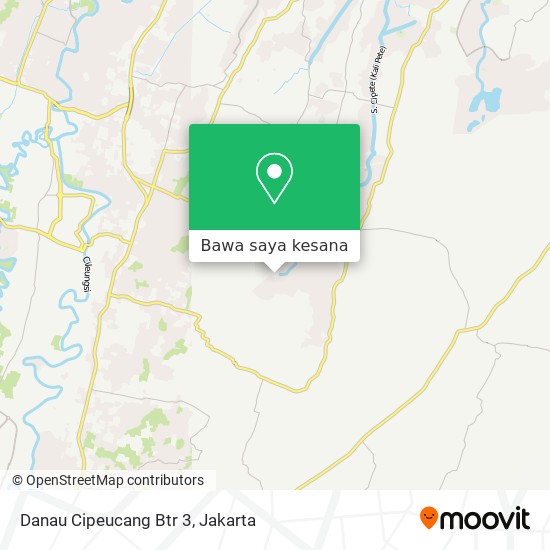 Peta Danau Cipeucang Btr 3