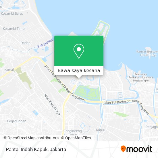 Peta Pantai Indah Kapuk