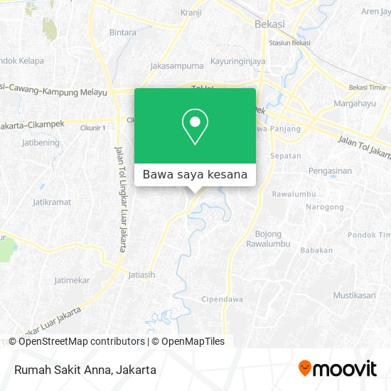 Peta Rumah Sakit Anna