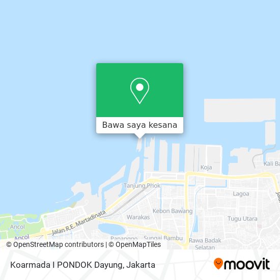 Peta Koarmada I PONDOK Dayung