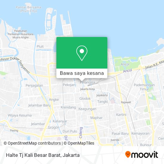 Peta Halte Tj Kali Besar Barat