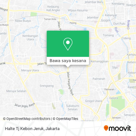 Peta Halte Tj Kebon Jeruk