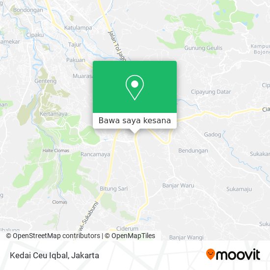 Peta Kedai Ceu Iqbal