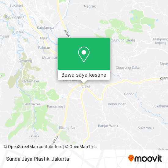 Peta Sunda Jaya Plastik