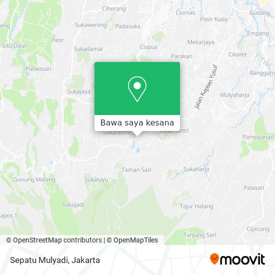 Peta Sepatu Mulyadi