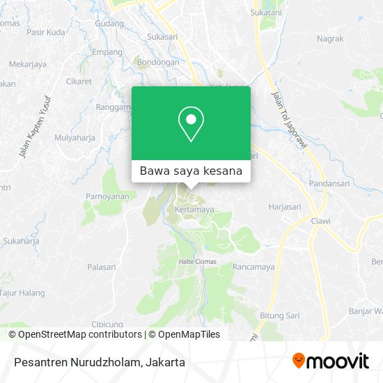 Peta Pesantren Nurudzholam