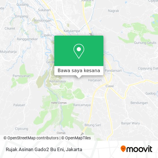 Peta Rujak Asinan Gado2 Bu Eni
