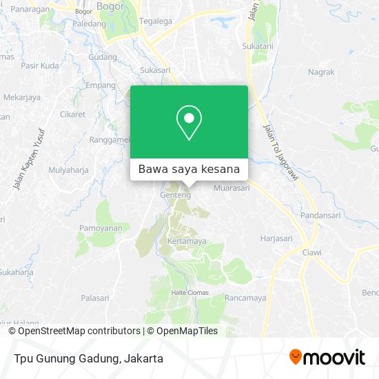 Peta Tpu Gunung Gadung