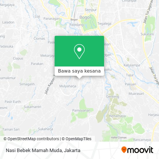 Peta Nasi Bebek Mamah Muda