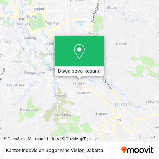 Peta Kantor Indovision Bogor Mnc Vision