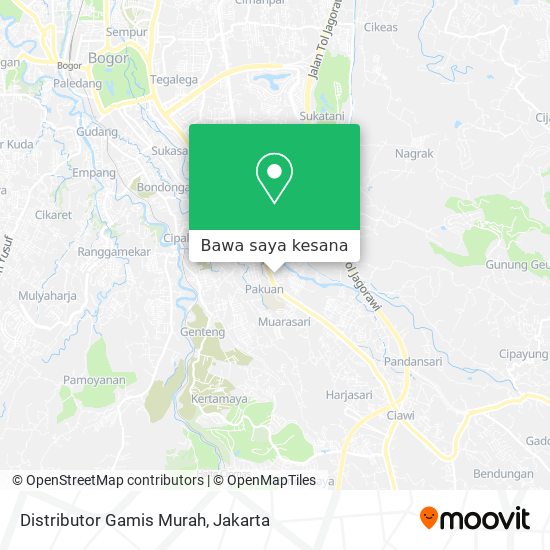 Peta Distributor Gamis Murah