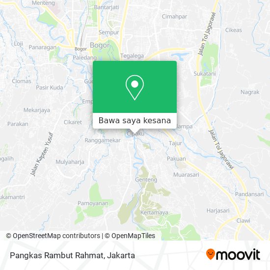 Peta Pangkas Rambut Rahmat