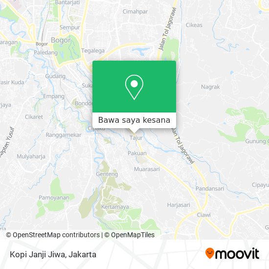 Peta Kopi Janji Jiwa