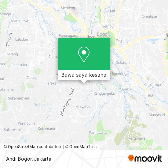 Peta Andi Bogor