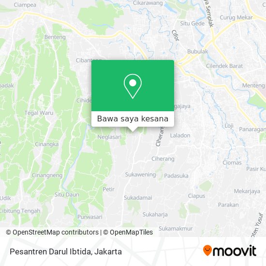 Peta Pesantren Darul Ibtida