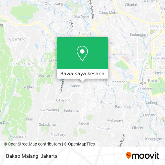 Peta Bakso Malang