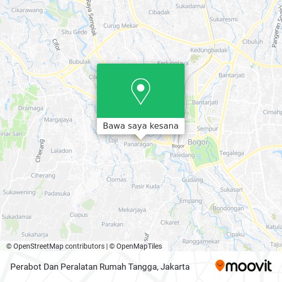 Peta Perabot Dan Peralatan Rumah Tangga