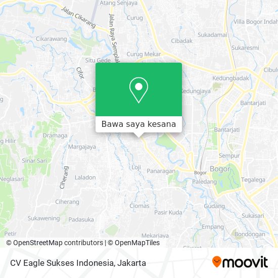 Peta CV Eagle Sukses Indonesia