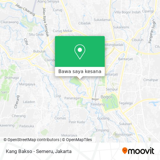 Peta Kang Bakso - Semeru
