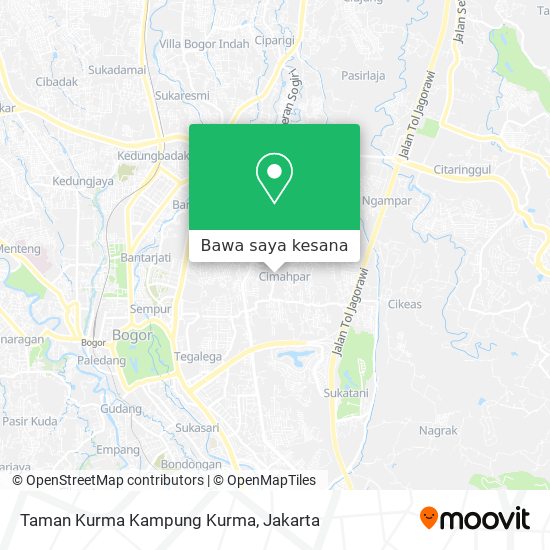 Peta Taman Kurma Kampung Kurma