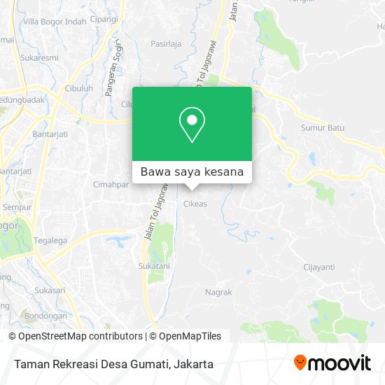 Peta Taman Rekreasi Desa Gumati