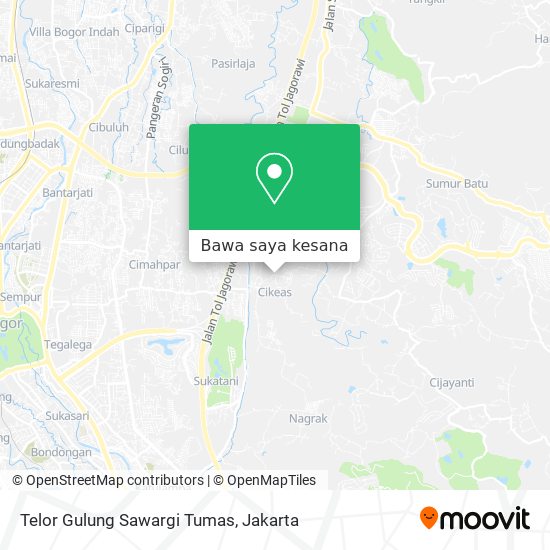 Peta Telor Gulung Sawargi Tumas