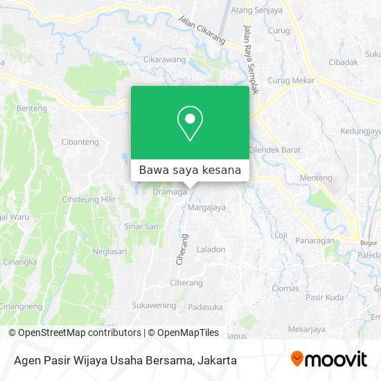 Peta Agen Pasir Wijaya Usaha Bersama