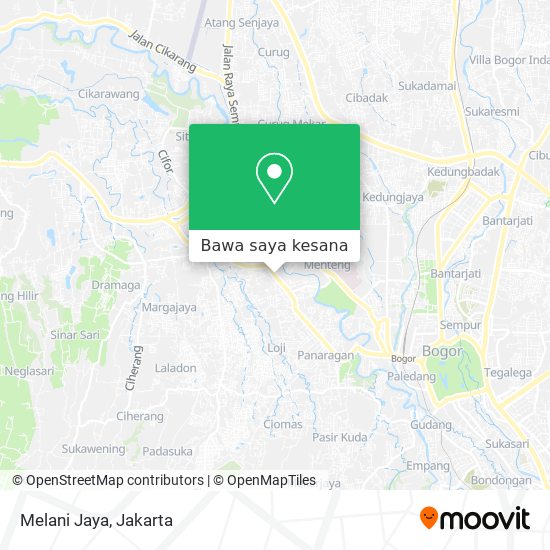 Peta Melani Jaya