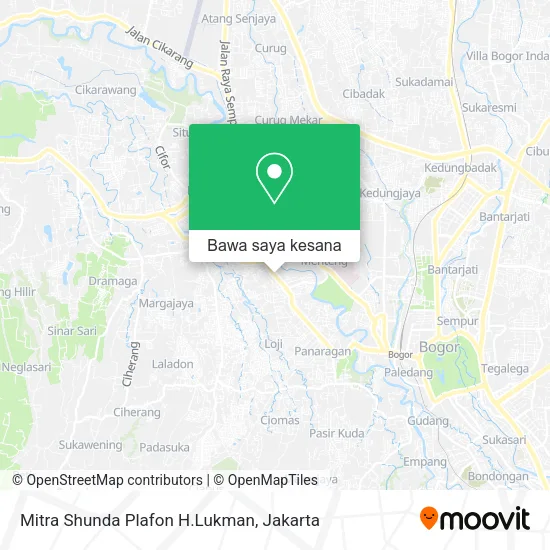 Peta Mitra Shunda Plafon H.Lukman