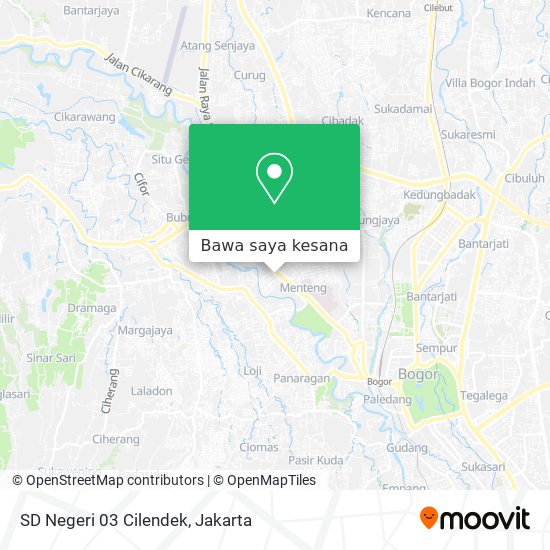 Peta SD Negeri 03 Cilendek