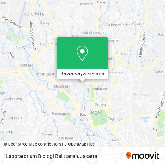 Peta Laboratorium Biologi Balittanah
