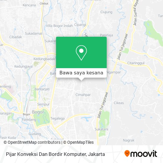 Peta Pijar Konveksi Dan Bordir Komputer