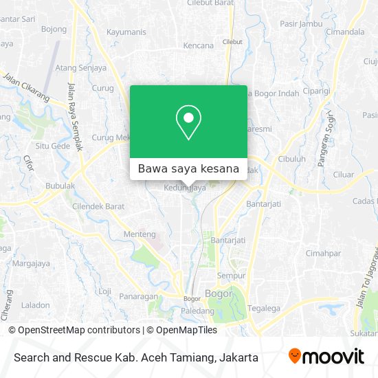 Peta Search and Rescue Kab. Aceh Tamiang