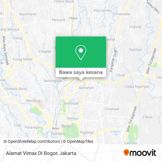 Peta Alamat Vimax DI Bogor