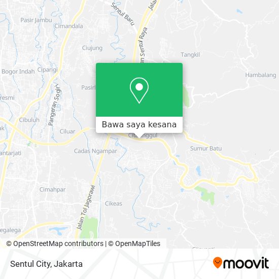 Peta Sentul City