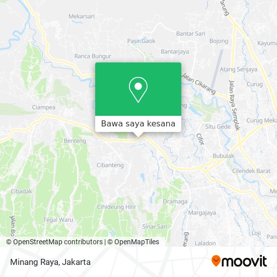 Peta Minang Raya