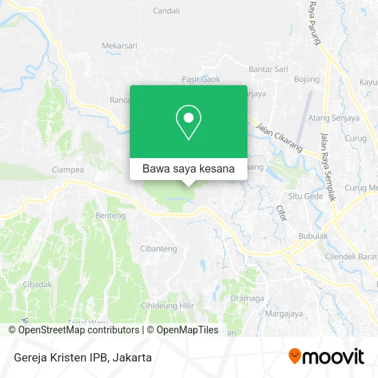 Peta Gereja Kristen IPB