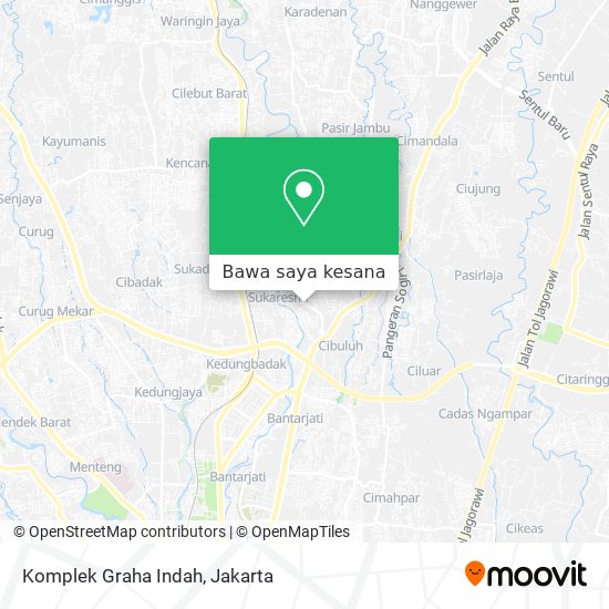 Peta Komplek Graha Indah