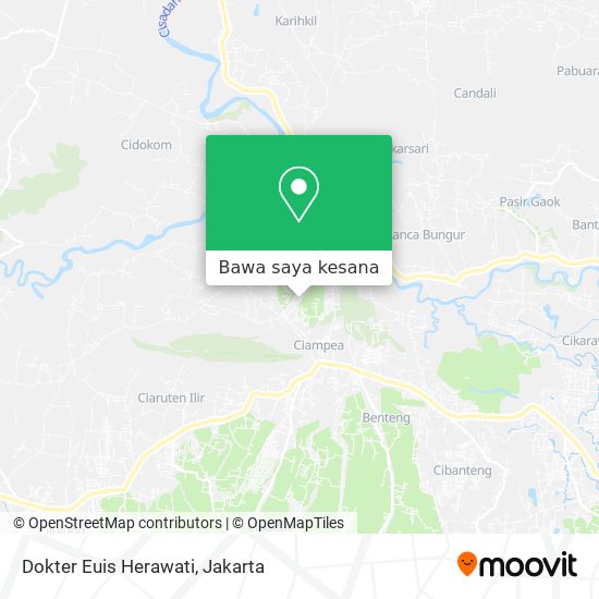 Peta Dokter Euis Herawati