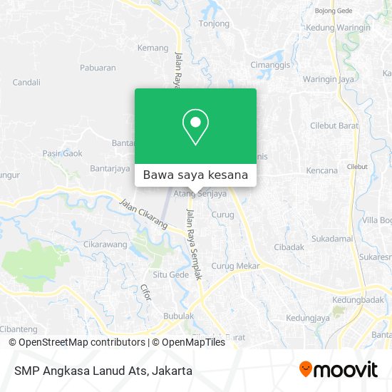 Peta SMP Angkasa Lanud Ats