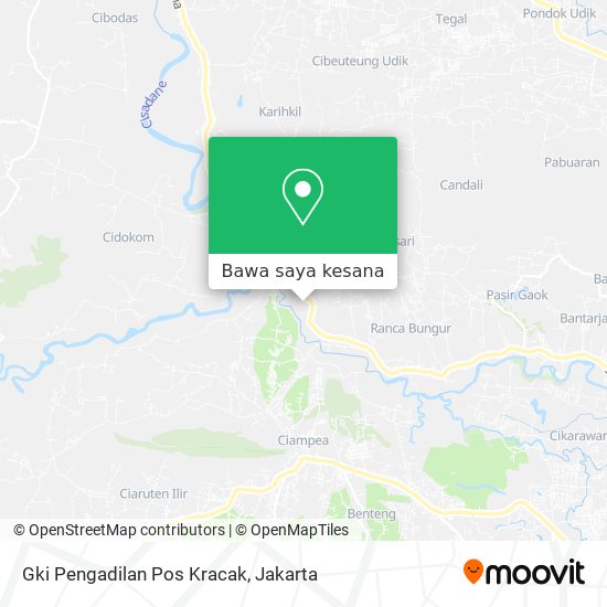 Peta Gki Pengadilan Pos Kracak